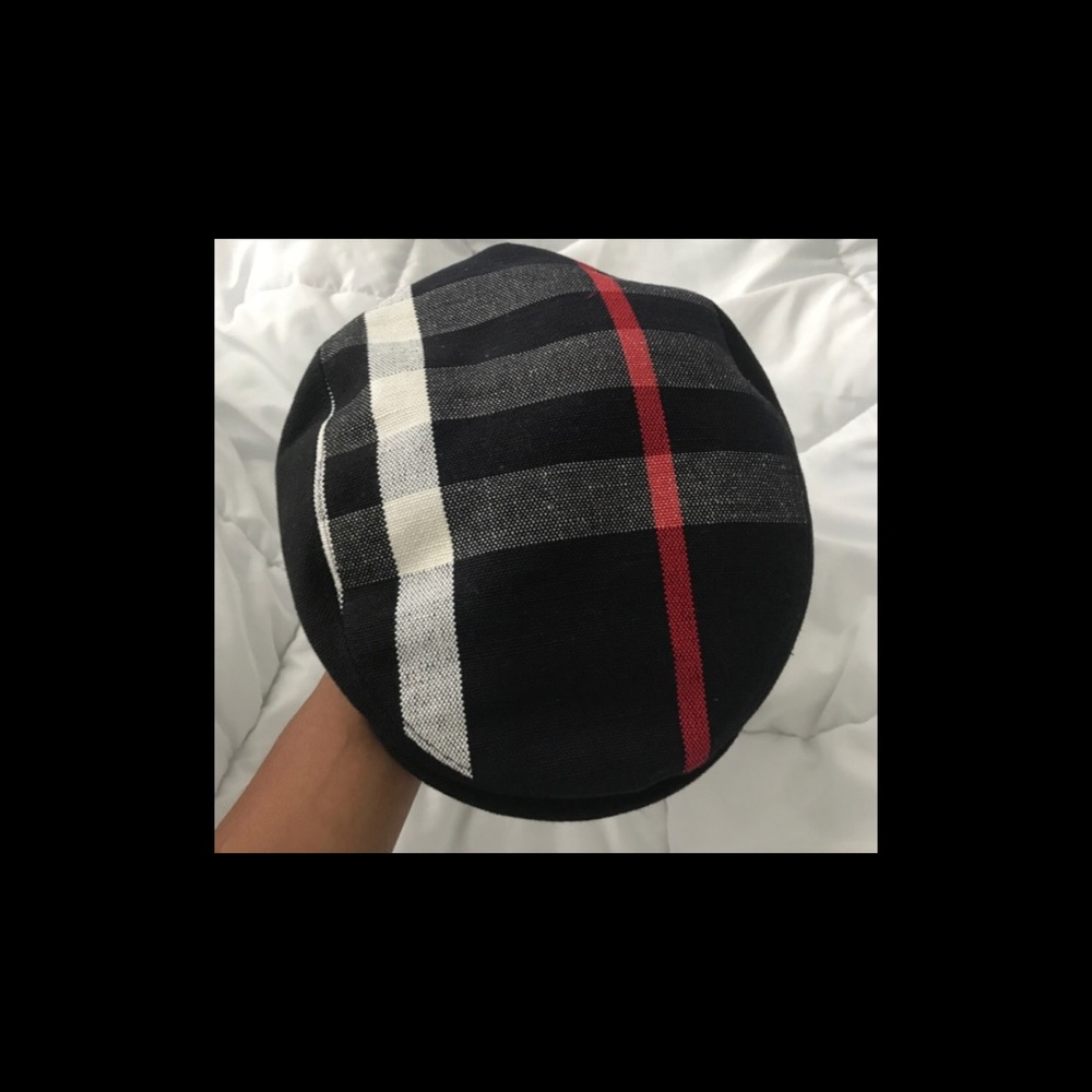 Men’s Burberry Plaid Hat Authentic